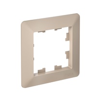 Изображение товара Systeme Electric AtlasDesign Air Песочный/дымчатый белый Рамка 1-ая