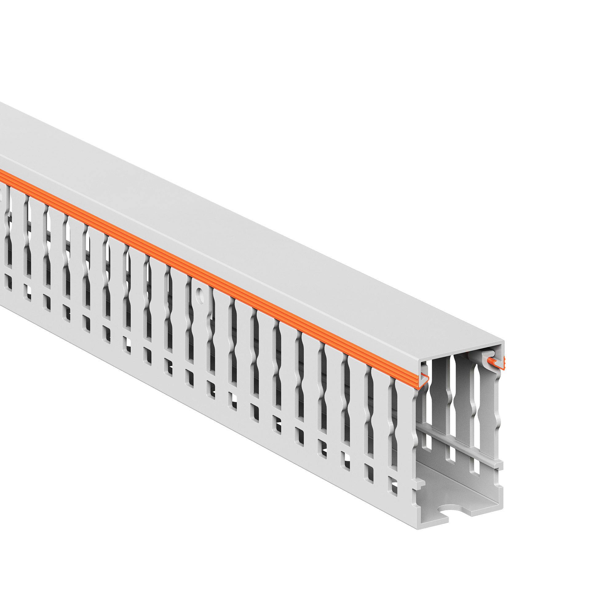 Изображение товара DKC Короб перфорированный RLHF6 25x40, без галогенов, светло-серый