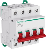 Изображение товара Systeme Electric Systeme9 Выключатель нагрузки (ВН) 4P 63A 400В