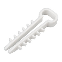 Изображение товара REXANT Дюбель-хомут 5-10 белый прямоугольный (100 шт.).