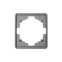 Изображение товара KRANZ ROUND Рамка 1-постовая титан