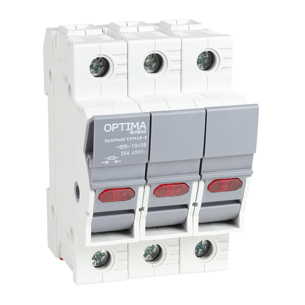 Изображение товара КЭАЗ Предохранитель-разъединитель модульный OptiHold CFH10-25-3