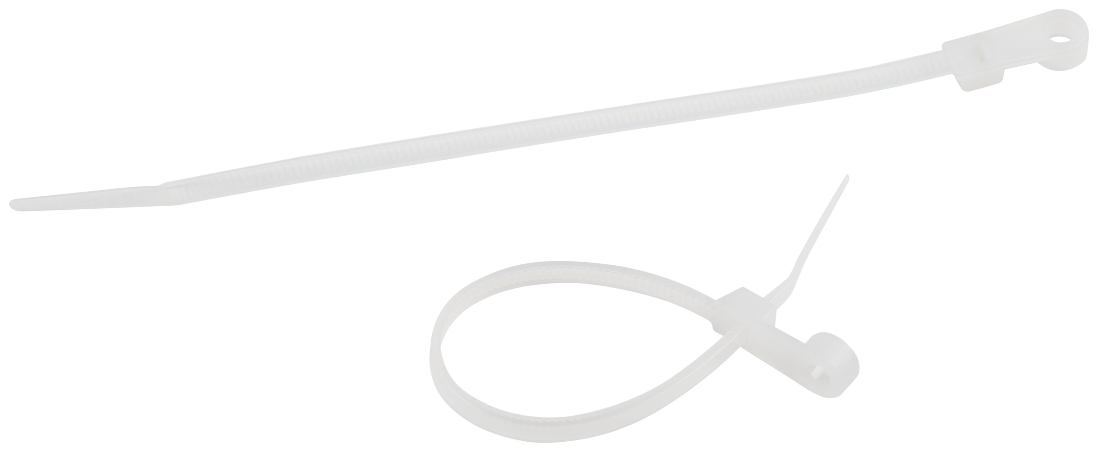 Изображение товара ЭРА NO-225-317 хомут под винт 4.8×200 мм белый