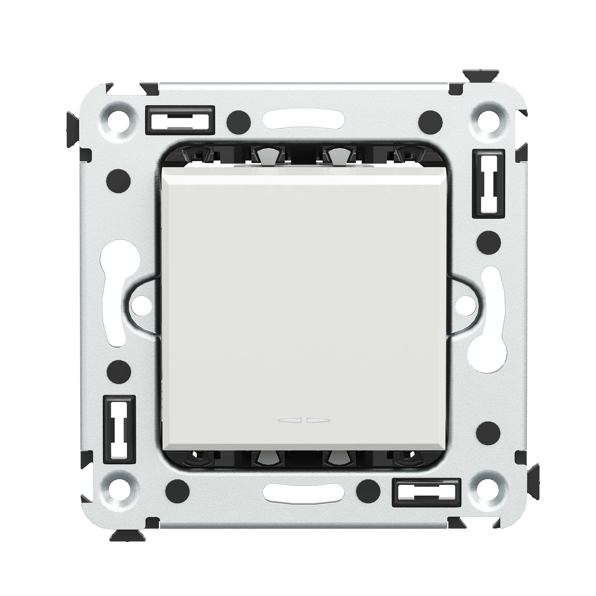 Изображение товара DKC Avanti Выключатель одноклавишный в стену, "Белое облако"