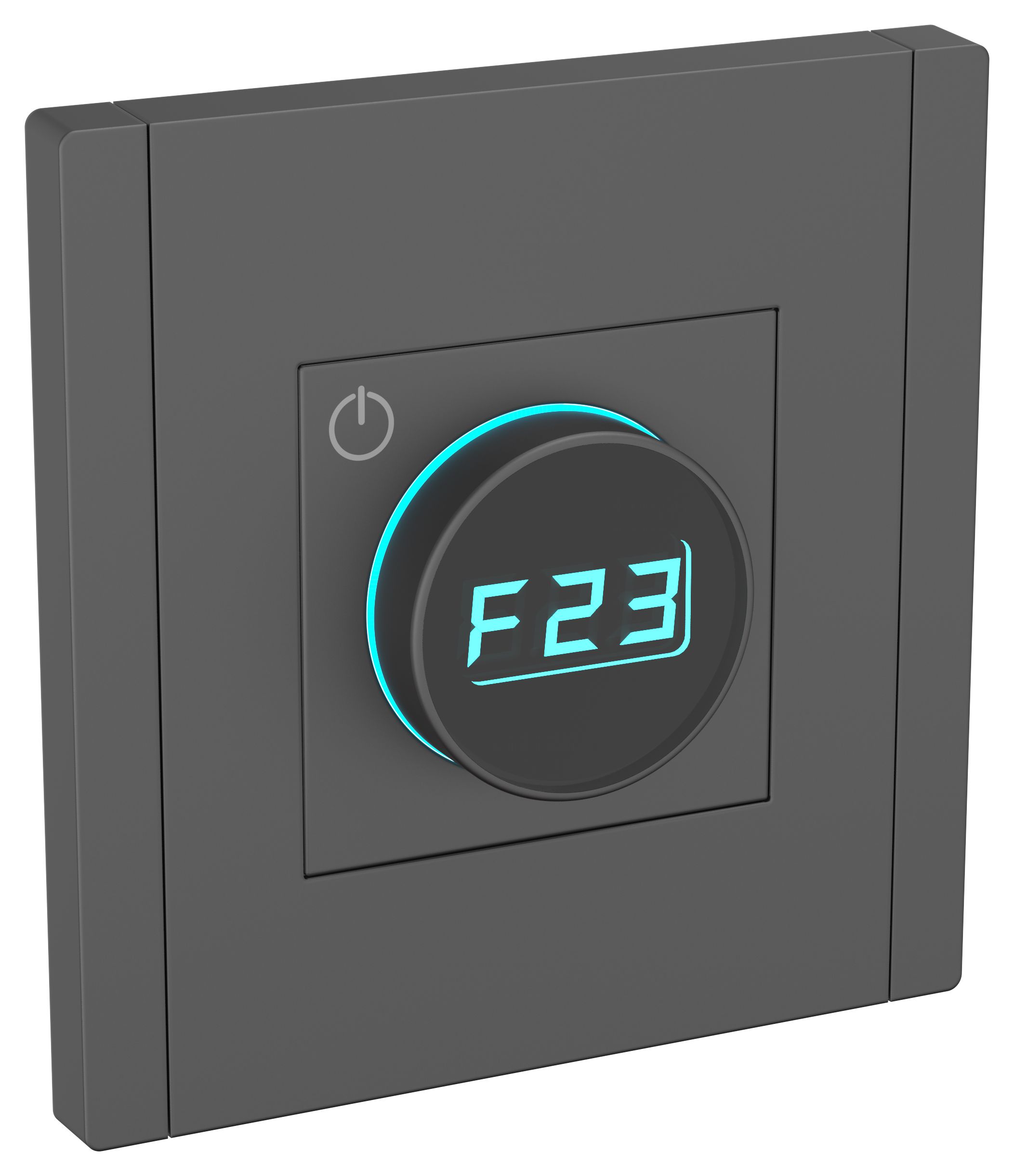 Изображение товара IEK FORTE&PIANO Серый Термостат электронный с индикатором FP352