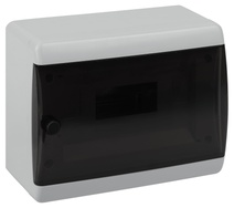 Изображение товара ЭРА Корпус пластиковый навесной COMFORT ЩРН-П-8 IP41 прозрачная крышка белый