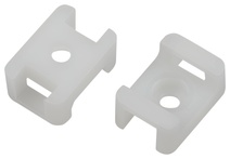 Изображение товара ЭРА Площадка монтажная NO-225-305 22х16 мм белая М4 под хомуты шириной до 10 мм 50 шт