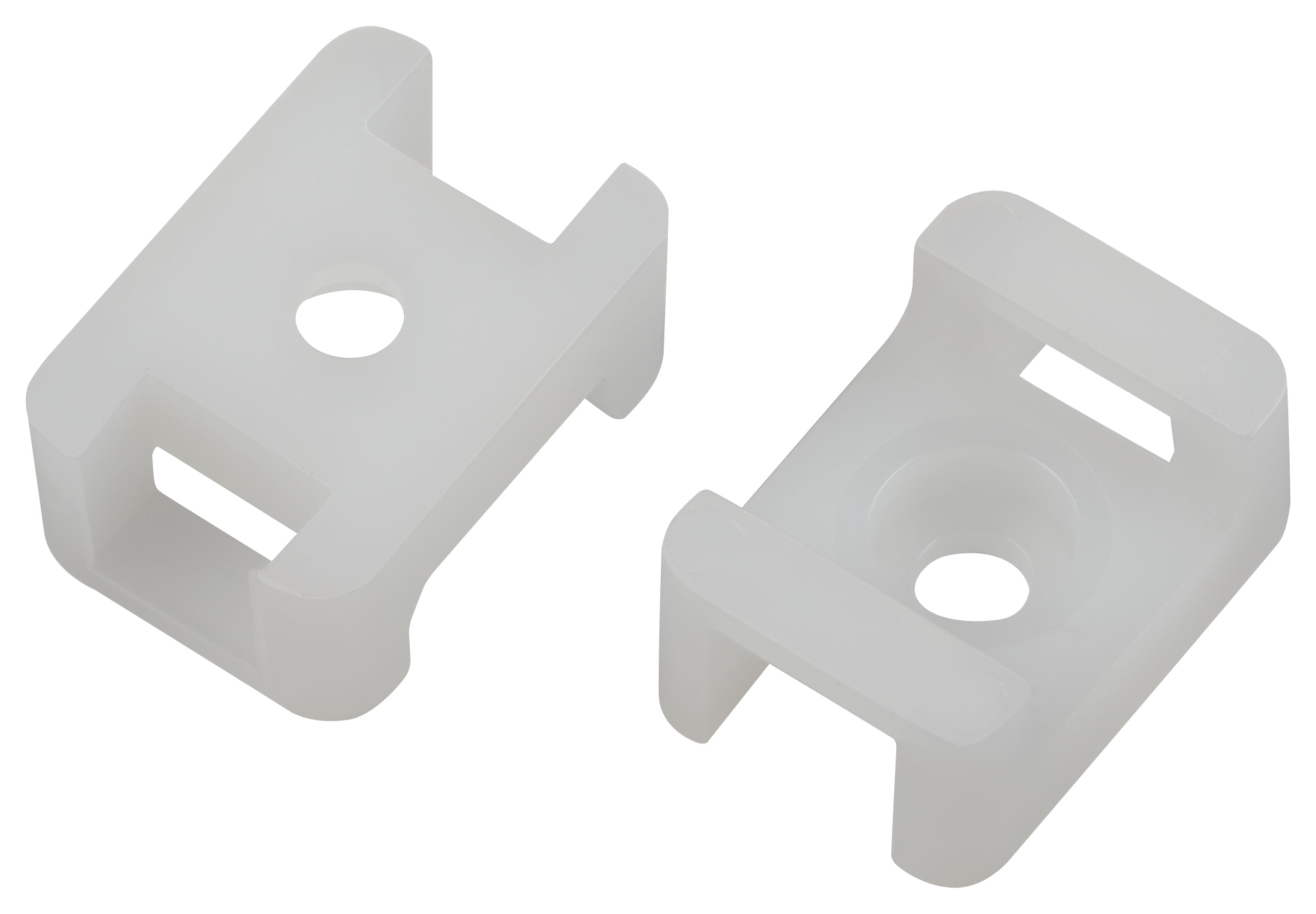 Изображение товара Площадка монтажная ЭРА NO-225-305 22x16 мм белая под хомуты М4