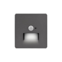 Изображение товара KRANZ ROUND Подсветка для ног (коридорная / лестничная), с/у титан, с рамкой в комплекте