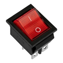 Изображение товара REXANT клавишный выключатель ON OFF с подсветкой 250 В 16 А RWB 502 SC 767 IRS 201 1