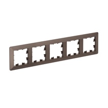 Изображение товара Systeme Electric AtlasDesign Air Мокко/дымчатый черный Рамка 5-ая Изображение товара Systeme Electric AtlasDesign Air Мокко/дымчатый черный Рамка 5-ая