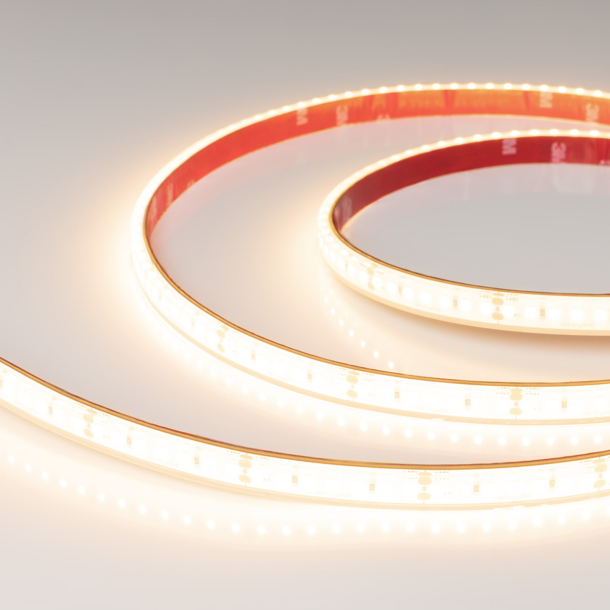 Изображение товара Arlight Лента герметичная RTW-PFS-A140-12mm 48V Warm3000 (12 W/m, IP68, 20m) (-)