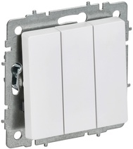 Изображение товара IEK BRITE Выключ. 3-кл. 10А ВС10-3-0-БрАБ а/б