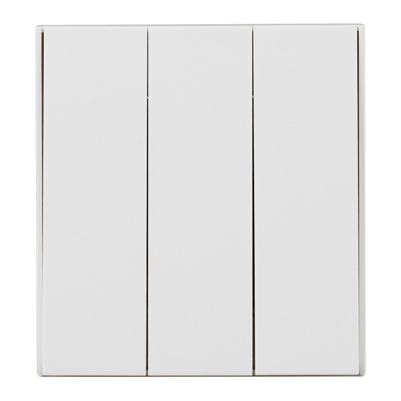 Изображение товара KRANZ STRONG Выключатель  3 кл 10А с/у жемчуг , с 1-пост. рамкой