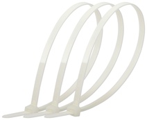 Изображение товара ЭРА Кабельная стяжка NO-225-168 (хомут) нейлоновая 8.8 х 400 мм белая (100 шт/уп)