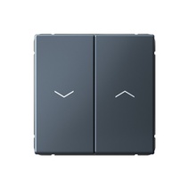 Изображение товара Systeme Electric ArtGallery Грифель Выключатель 2-клавишный для жалюзи, 2х сх.4, 10А, механизм, быстрозажим. клем.