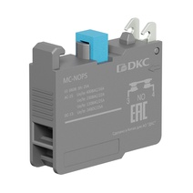 Изображение товара DKC Контактный блок с клеммными зажимами под винт, нормально-открытый