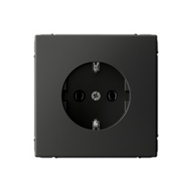 Изображение товара Systeme Electric ArtGallery Базальт Розетка с заземлением, 16А, механизм, быстрозажим. клем.