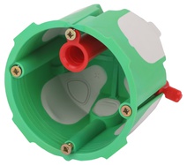 Изображение товара Установочная коробка KUU-68-55-unibox зеленая 68x55 мм