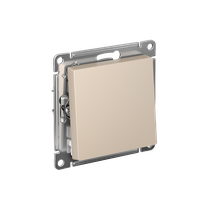 Изображение товара Systeme Electric AtlasDesign Песочный Переключатель 1-клавишный, сх.6, 10АХ, мех., быстрозажим. клем.