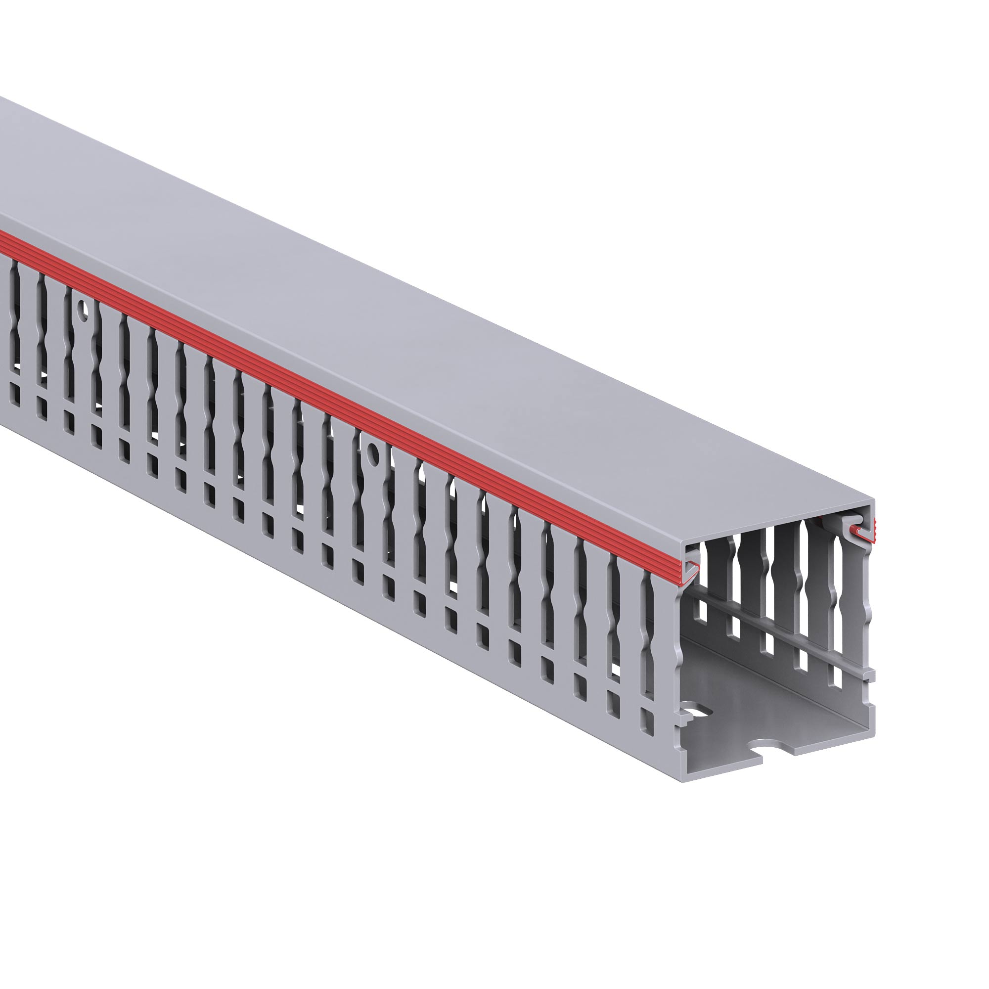 Изображение товара DKC Короб перфорированный, серый RL6 40x40