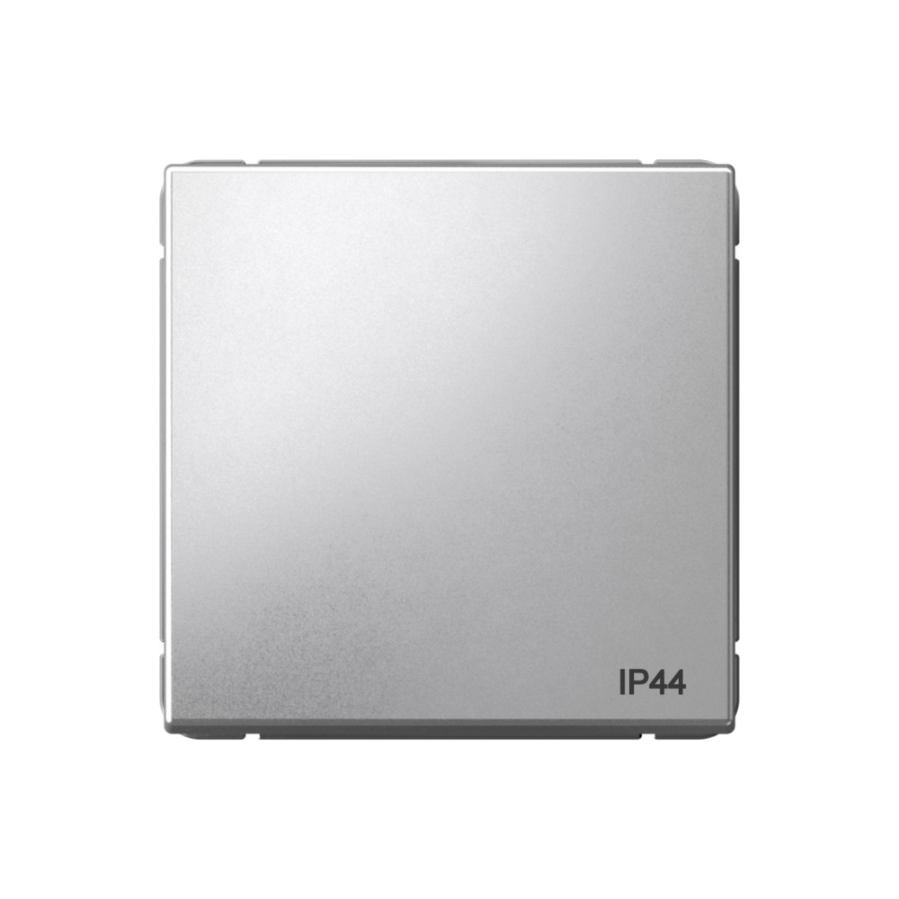 Изображение товара Systeme Electric ArtGallery Алюминий Переключатель 1-клавишный IP44, 10АХ, механизм, быстрозажим. клем.