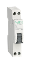 Изображение товара Systeme Electric City9 АВДТ 1П+Н C10 4500A 30мА AC 18мм
