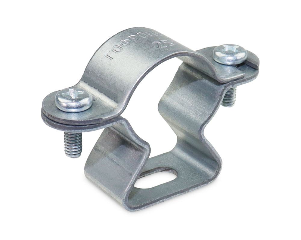 Изображение товара ГОФРОМАТИК Хомут трубный стальной ХТс-01-25