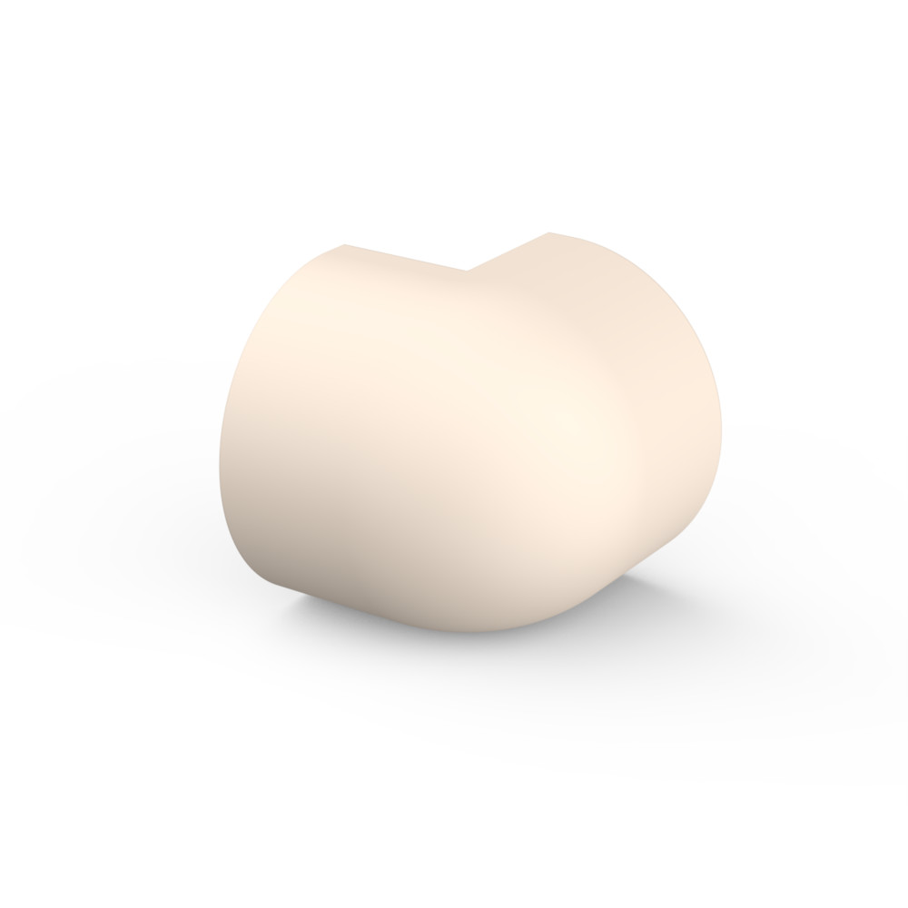 Изображение товара Systeme Electric MultiSet Угол внешний для кабель-канала  20х12 (комплект из 2шт) Кремовый