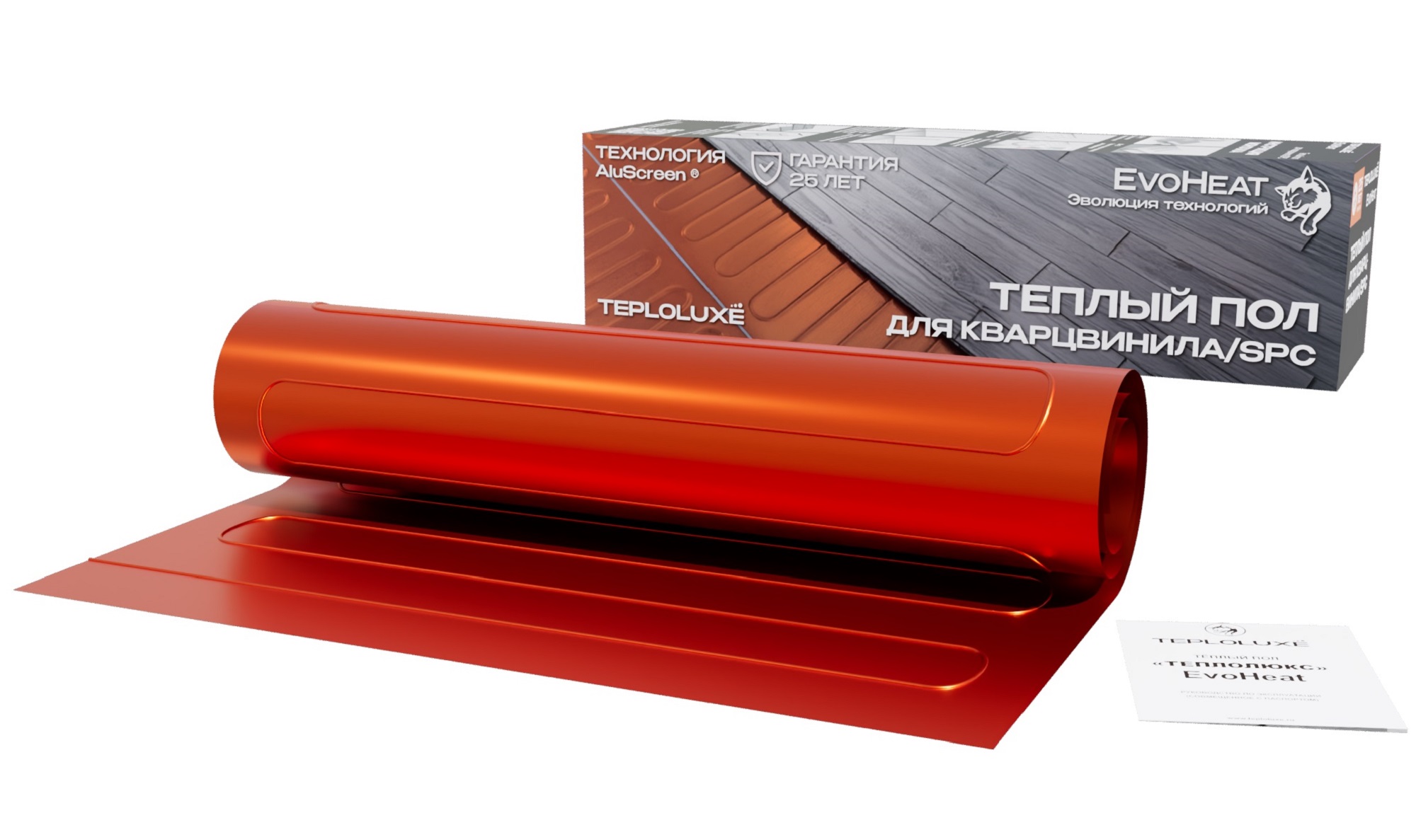 Изображение товара Теплолюкс Теплый пол EvoHeat 640 Вт/8,0 кв.м