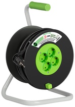 Изображение товара ЭРА GREEN LINE KAT-3x1.5-20m — удлинитель на катушке, 4 розетки