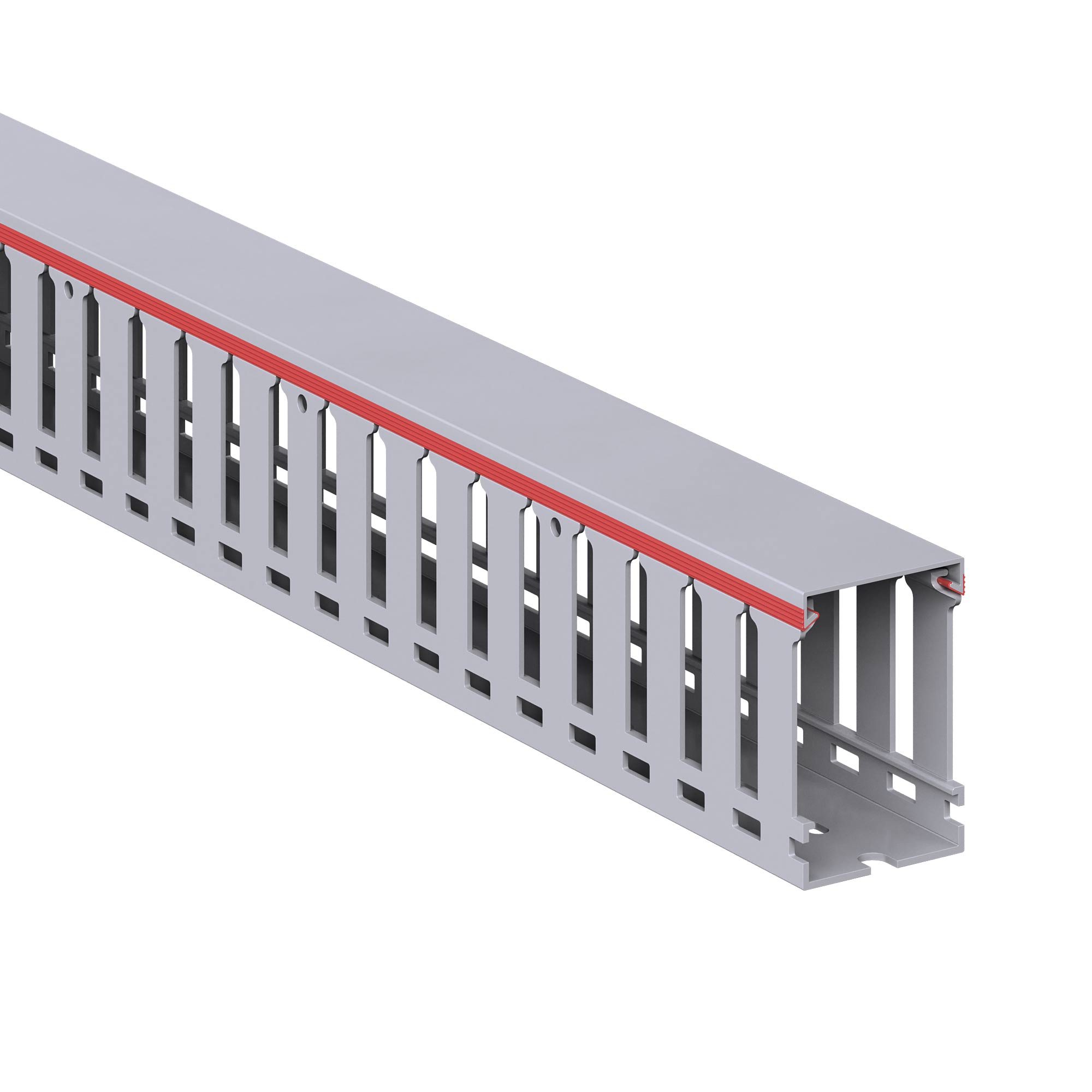 Изображение товара Перфорированный короб DKC RL12, 40x60x2000 мм, серый