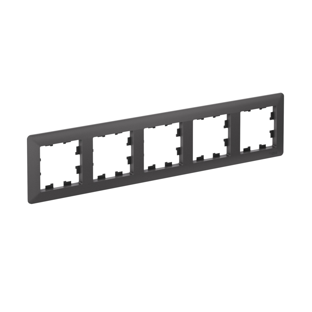 Изображение товара Systeme Electric AtlasDesign Air Базальт/дымчатый черный Рамка 5-ая Изображение товара Systeme Electric AtlasDesign Air Базальт/дымчатый черный Рамка 5-ая