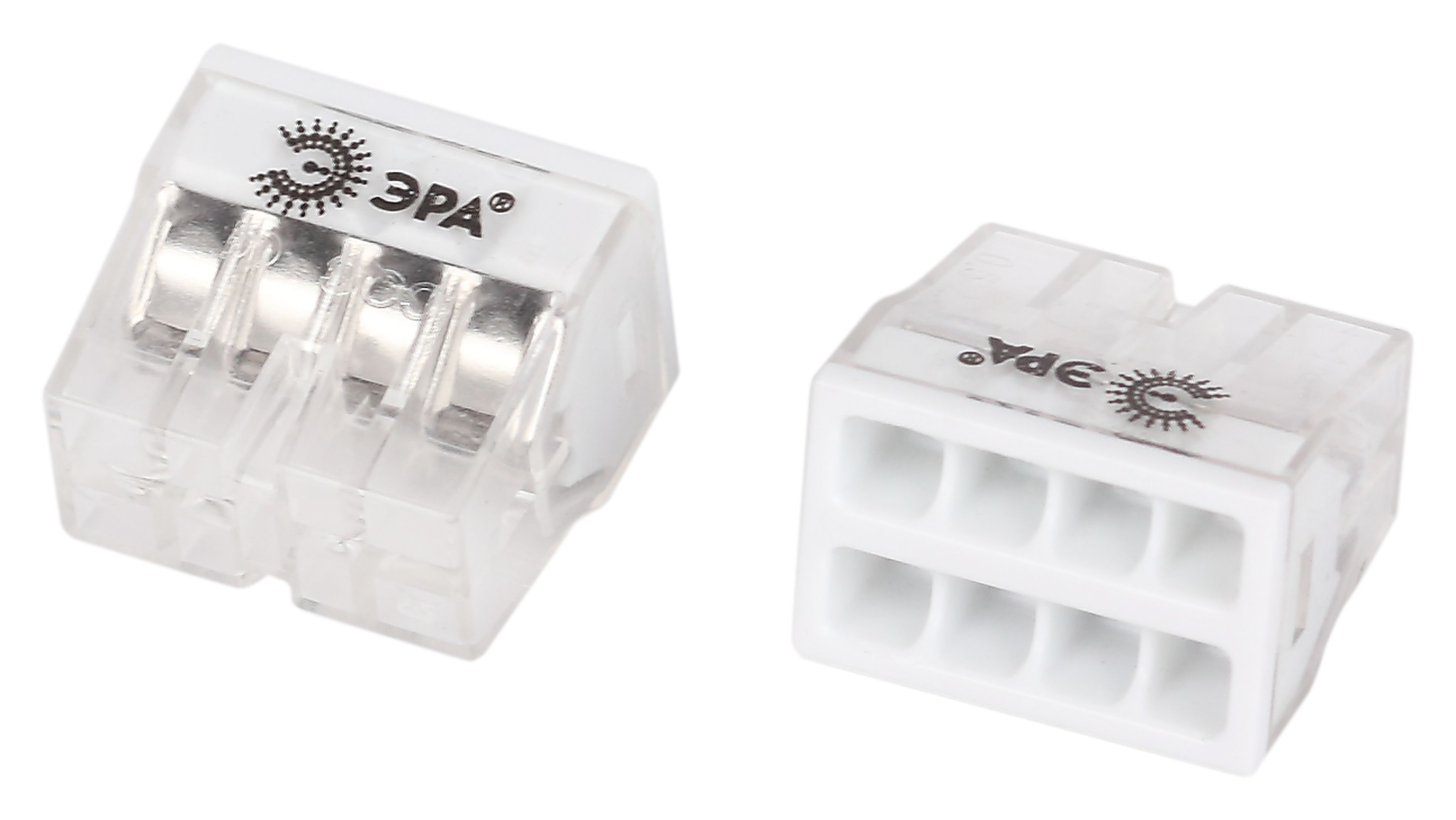 Изображение товара ЭРА Клемма NO-225-362 быстрозажимная 2273-208 компактная 8-проводная 0.2-2.5 мм2 упаковка 15 шт