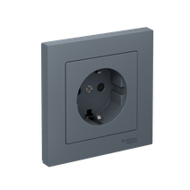 Изображение товара AtlasDesign розетка с заземлением, быстрозажим, грифель