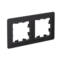 Изображение товара Systeme Electric AtlasDesign Air Карбон/дымчатый черный Рамка 2-ая