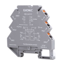 Изображение товара DKC Преобразователь сигнала DSI-S, 6,2 мм 1 вход 4…20 мА, 1 выход 4…20 мА