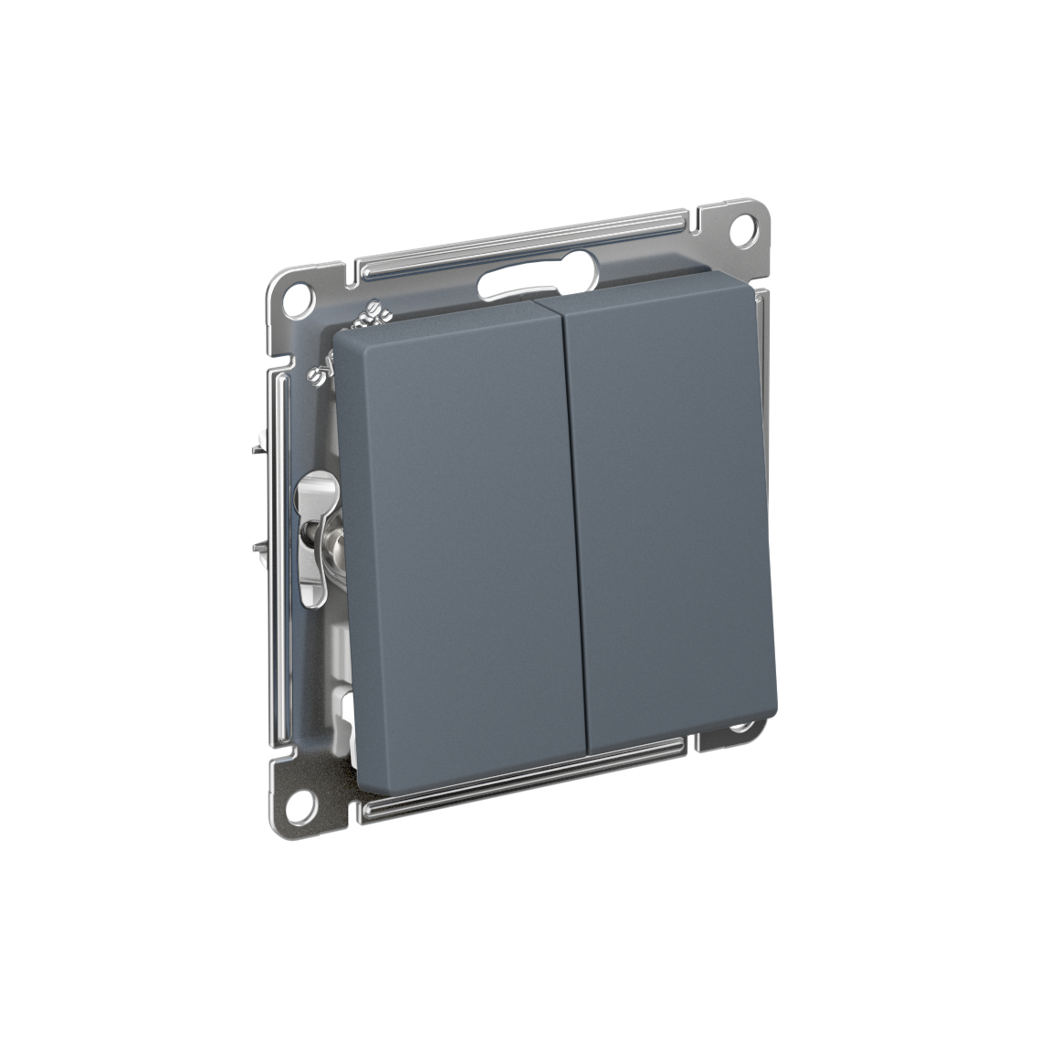 Изображение товара Systeme Electric AtlasDesign Грифель Выключатель 2-клавишный, сх.5, 10АХ, мех., быстрозажим. клем. Изображение товара Systeme Electric AtlasDesign Грифель Выключатель 2-клавишный, сх.5, 10АХ, мех., быстрозажим. клем.