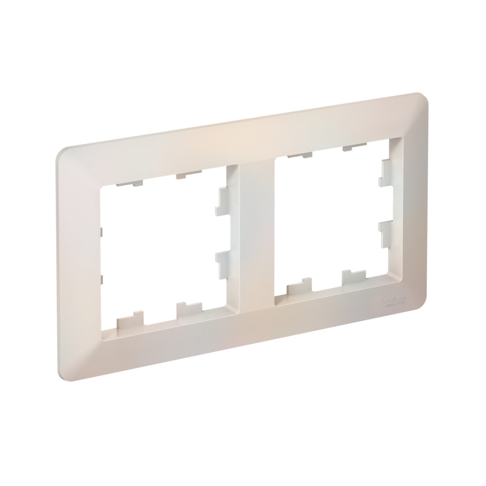 Изображение товара Systeme Electric AtlasDesign Air Жемчуг/дымчатый белый Рамка 2-ая