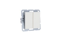 Изображение товара Jasmart G Слоновая кость Выключатель 2-кл 10A 250V~