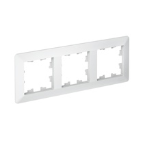 Изображение товара Systeme Electric AtlasDesign Air Лотос/дымчатый белый Рамка 3-ая