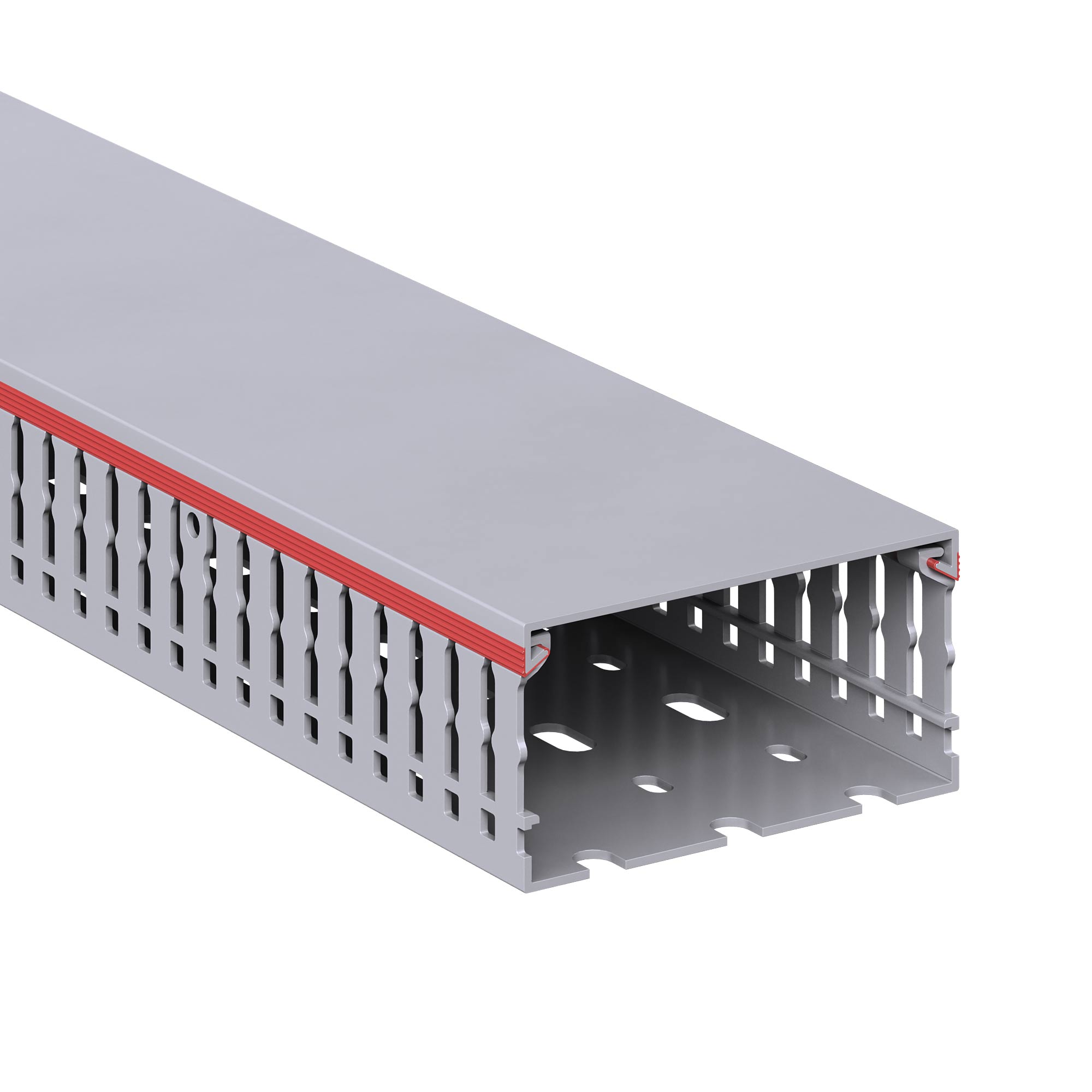 Изображение товара DKC Короб перфорированный, серый RL6 80x40