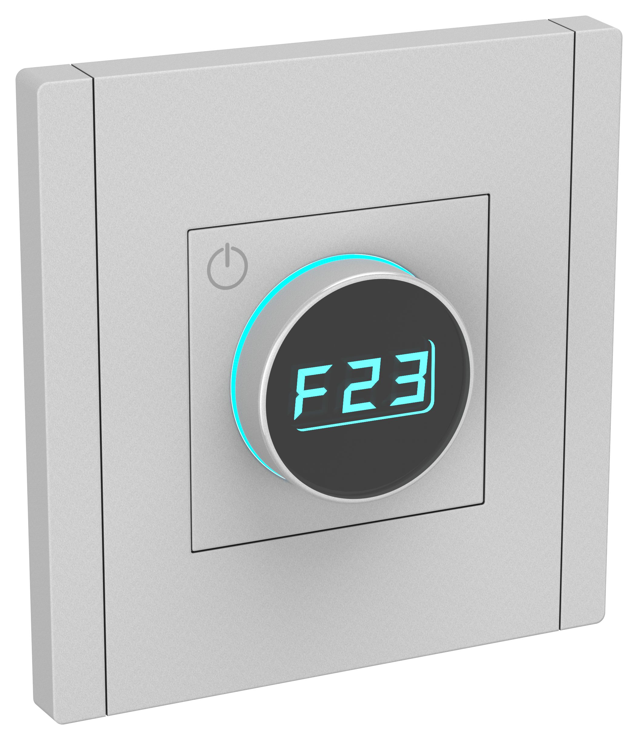 Изображение товара IEK FORTE&PIANO Сталь Термостат электронный с индикатором FP552