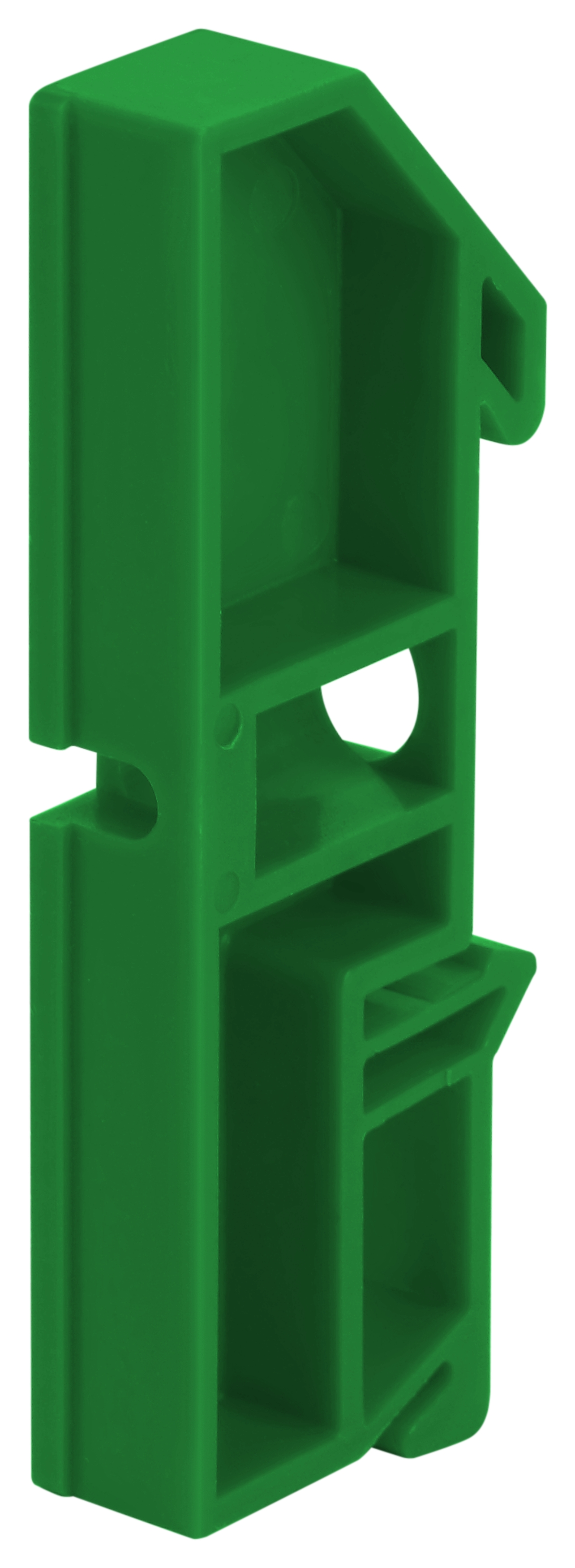 Изображение товара ЭРА Изолятор для шин NO-224-67 на DIN-рейку зеленый