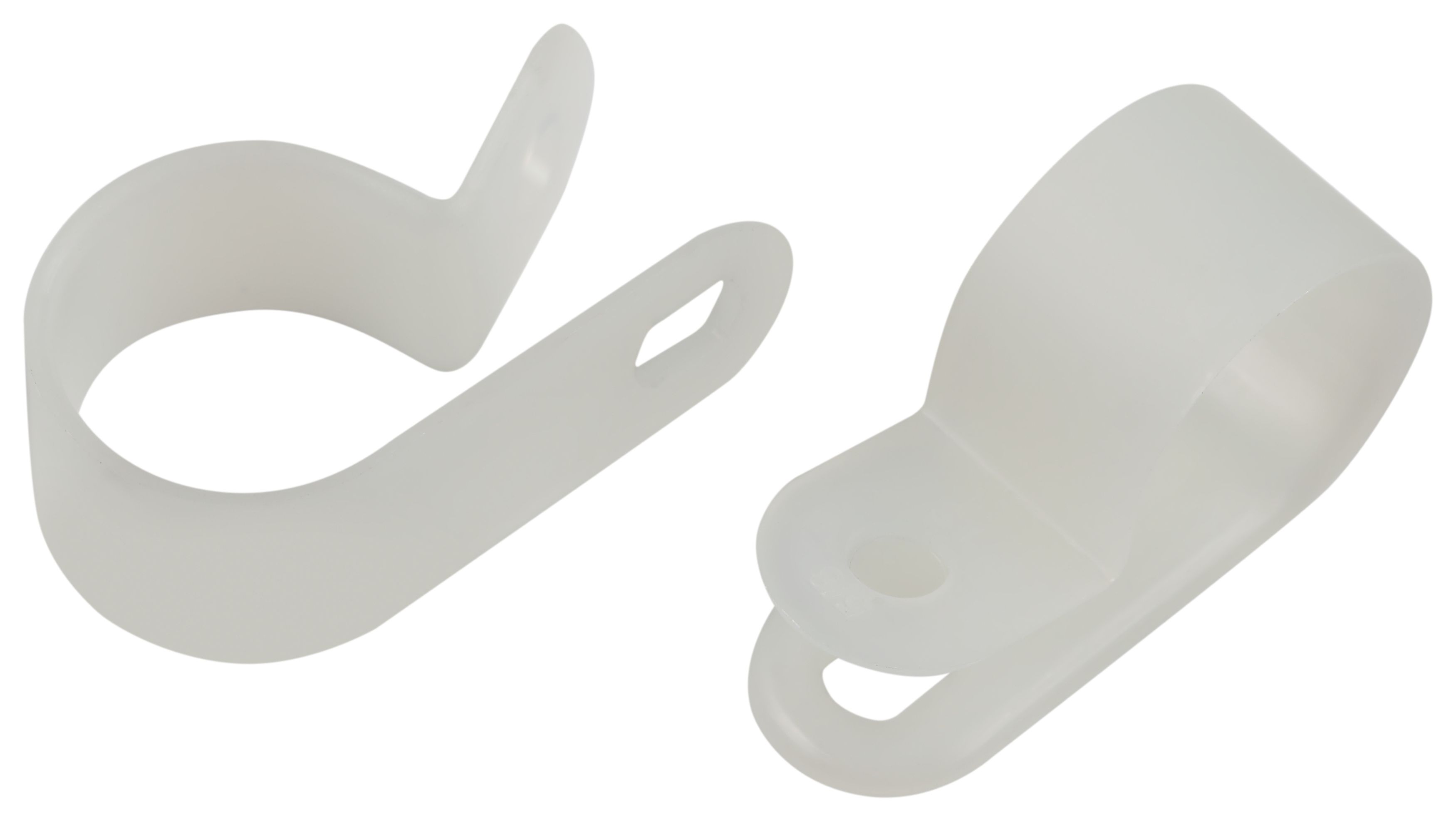 Изображение товара ЭРА Скоба кабельная нейлоновая под винт NO-225-264 9 мм белая 50 шт