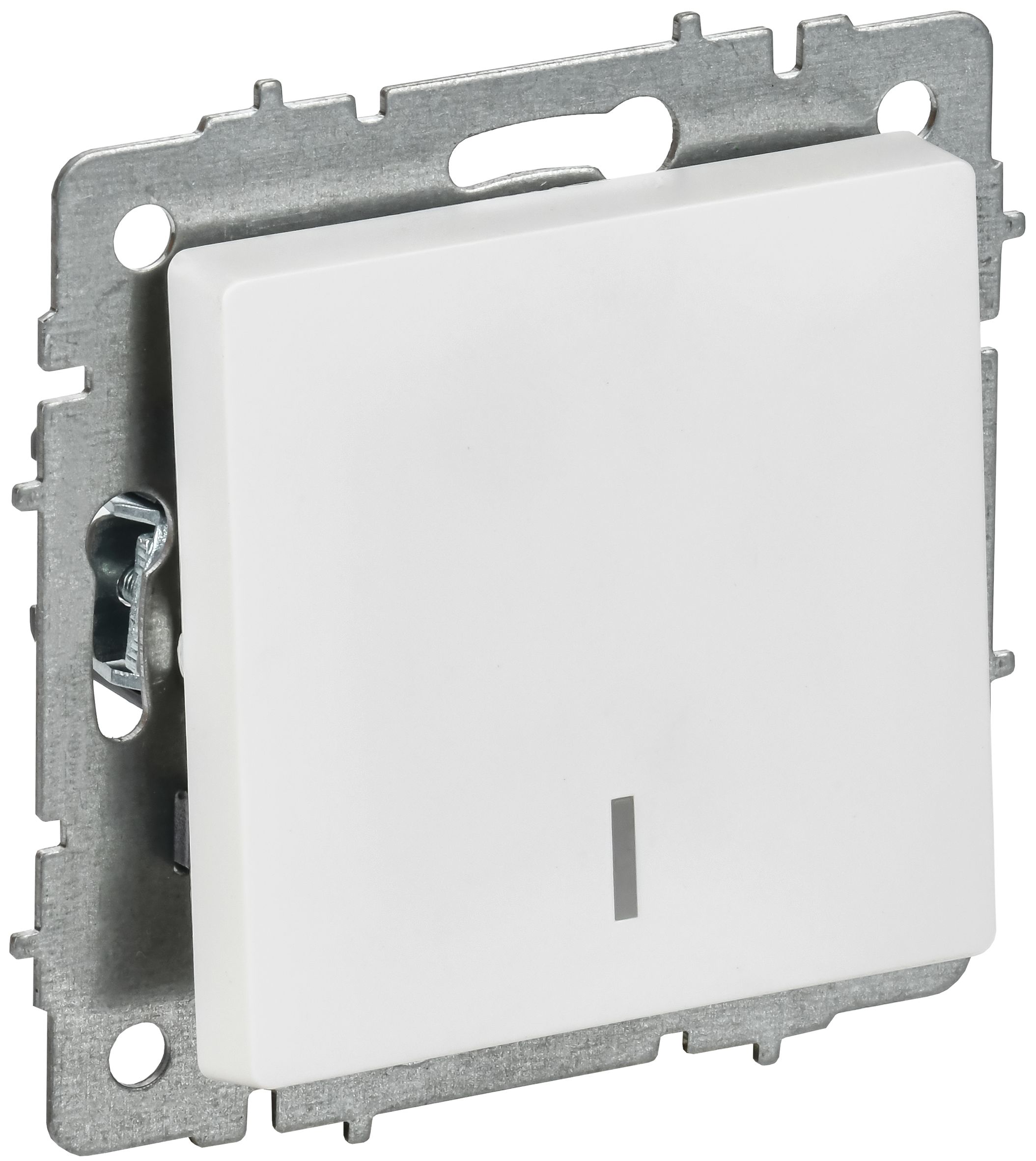 Изображение товара IEK BRITE Выключ. 1-кл. с инд. 10А ВС10-1-1-БрАБ а/б