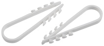 Изображение товара ЭРА Дюбель хомут NO-224-224 для круглого кабеля 19-25 мм белый (100 штук)