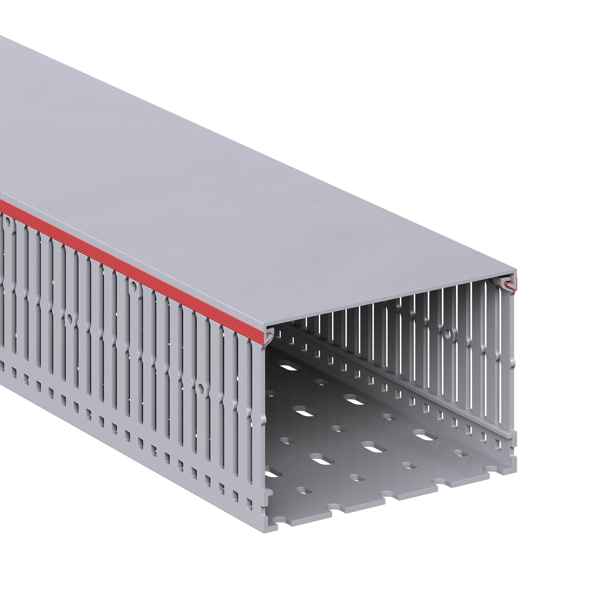 Изображение товара DKC RL6 120x80 перфорированная коробка, 2 м, серый