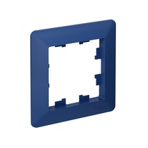 Изображение товара Systeme Electric AtlasDesign Air Аквамарин/дымчатый черный Рамка 1-ая