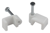 Изображение товара ЭРА Скоба пластиковая NO-224-581 крепежная плоская 5 мм белая (50 шт/уп) Изображение товара ЭРА Скоба пластиковая NO-224-581 крепежная плоская 5 мм белая (50 шт/уп)